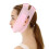 Ceinture de modelage du visage en silicone en forme de V, taille unique, rose 2