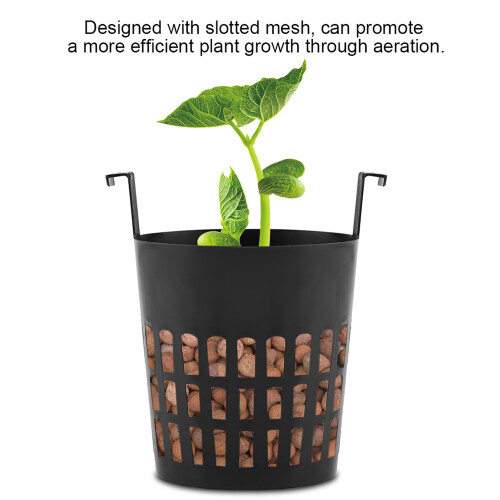 10Pcs High Quality Mesh Pot Net Basket Hydroponic 1