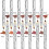 12 pièces ensemble de crayons à lèvres mats 13,5  1,5 cm, 2 g multicolore 8