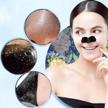 10 pièces Bandes purifiantes pour les pores du nez - Blanc/Noir Nettoyage en profondeur