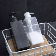 Botella dispensadora de jabón vacía de PP de 600ml 6.5*18cm