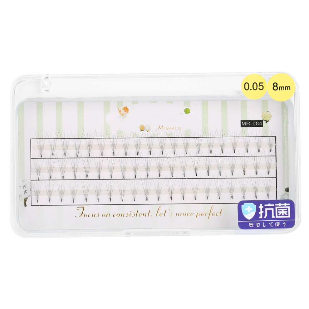 Blue False Eyelashes Makeup Cluster 0.05C