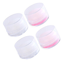 Silicone Nail Art Stampers 4Pcs Easy Use Manicure Tools Compact for Home Salon DIY Nail Designs Printing