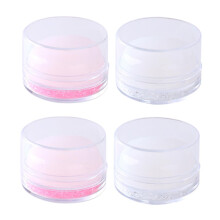 Silicone Nail Art Stampers 4Pcs Set for DIY Nail Printing Easy Use Professional Home Manicure Tools
