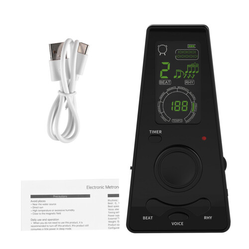Electronic Digital Metronome With Timer Electronic Digital Metronome 1