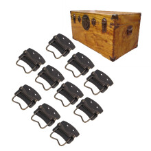 20 Sets Holzboxen Griffe Retro Hardware Antike Kampferholzkiste Schubladengriff Griffe für Koffer Dekoration