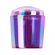 Nail Art Stamper Heads Set of 4 Silicone 4x3.5cm for Manicure and DIY Nail Designs Compatible with Most Nail Polishes