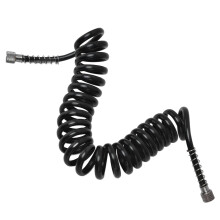Luftschlauch Polyurethan Spiralschlauch mit G1/8 Innengewinde für Lackpistolen und Airbrush-Zubehör