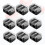 30pcs Black Makeup Pencil Sharpener Double Hole Mini Tool for Eyebrow Lip Liner Eyeliner Portable Easy Use 5