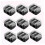30pcs Black Makeup Pencil Sharpener Double Hole Mini Tool for Eyebrow Lip Liner Eyeliner Portable Easy Use 4