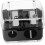 30pcs Black Makeup Pencil Sharpener Double Hole Mini Tool for Eyebrow Lip Liner Eyeliner Portable Easy Use 2