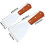 2 Pieces Spatula Wooden Handle Stainless 10