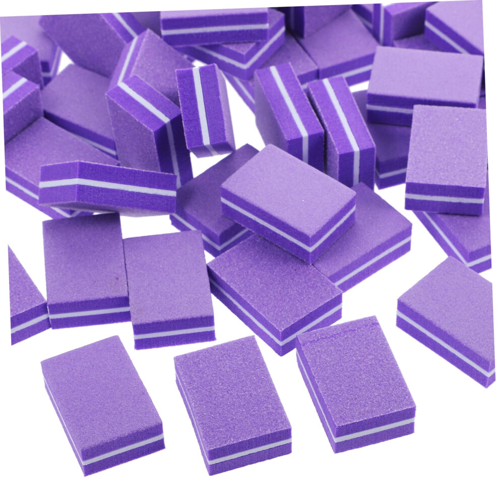 Smooth Your Nails 50pcs Nail File Buffer Block Fingernail Files Buffers for Easy Use and Professional Finishing