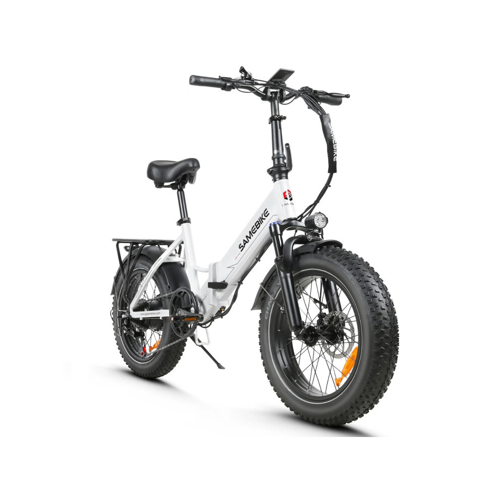 20" Fat Tire Electric Mountain Bike 48V 13Ah 120KG Load Aluminum Frame-image-OPC-PJP2VFQ-NEW