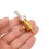 Válvula de interruptor pull-down dental de metal 5 mm / 0.2 in 8