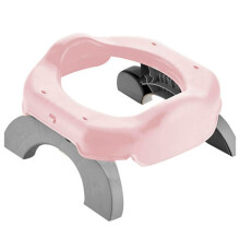 Babyjem Portable Baby Potty Seat 1+ Year|Foldable, non-slip feet for stable setup - Pink