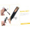 5pcs Eyebrow Pencil Sharpener and Eyeliner Pencil Sharpener Compact Lightweight Multi-Purpose Tool for All Pencils 5