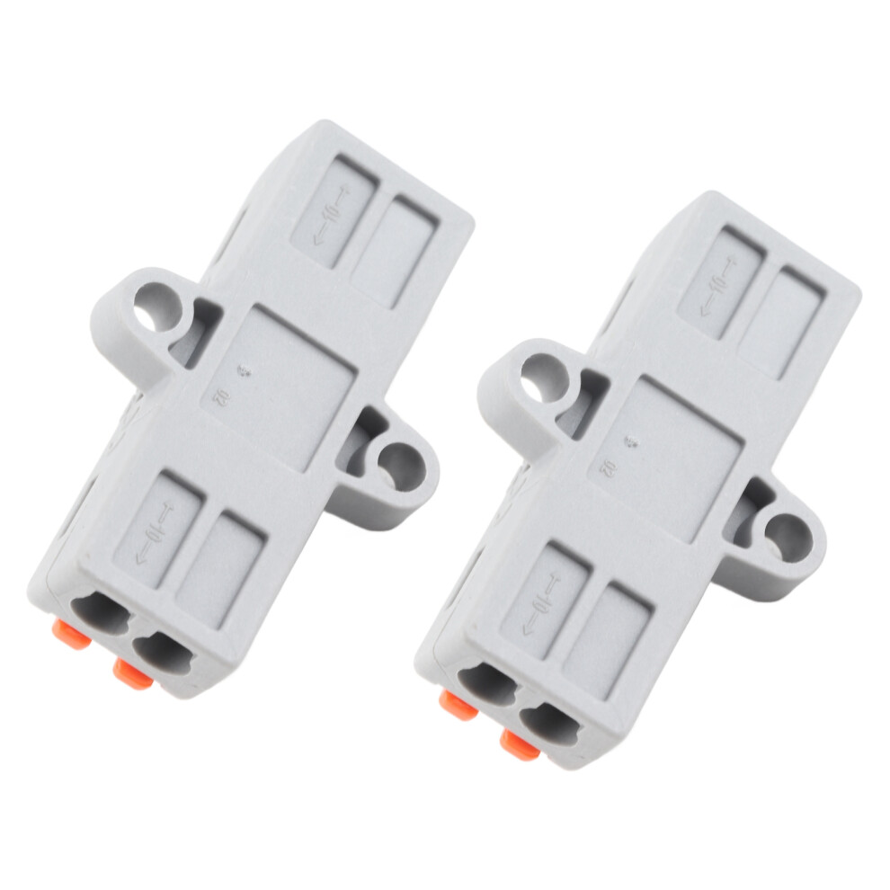 20Pcs M3 Abs Copper Lever Nut Wire Connectors Quick Splice Terminals 9301342462787
