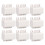 Robust 9Pcs Flame Retardant T Type Cables Combiner 400V 60A High Power Splitter 14