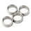 10 Pcs Stainless Steel Washer Spacer Set 15mm Outer 12mm Inner Diameter 4