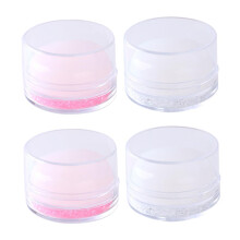 Silicone Nail Art Stamper Kit 4pcs*2 for DIY Manicure Printing Stamping Tool for Girls, Easy to Use and Durable