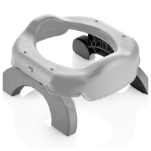 Babyjem Portable Baby Potty Seat For 1+ Year Old, Color |Compact and lightweight perfect for travel - Grey