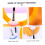 8pcs Long Handle Fan-Shaped Face Mask Brush Set Makeup Applicator Tool for Smooth Blending and Application 5