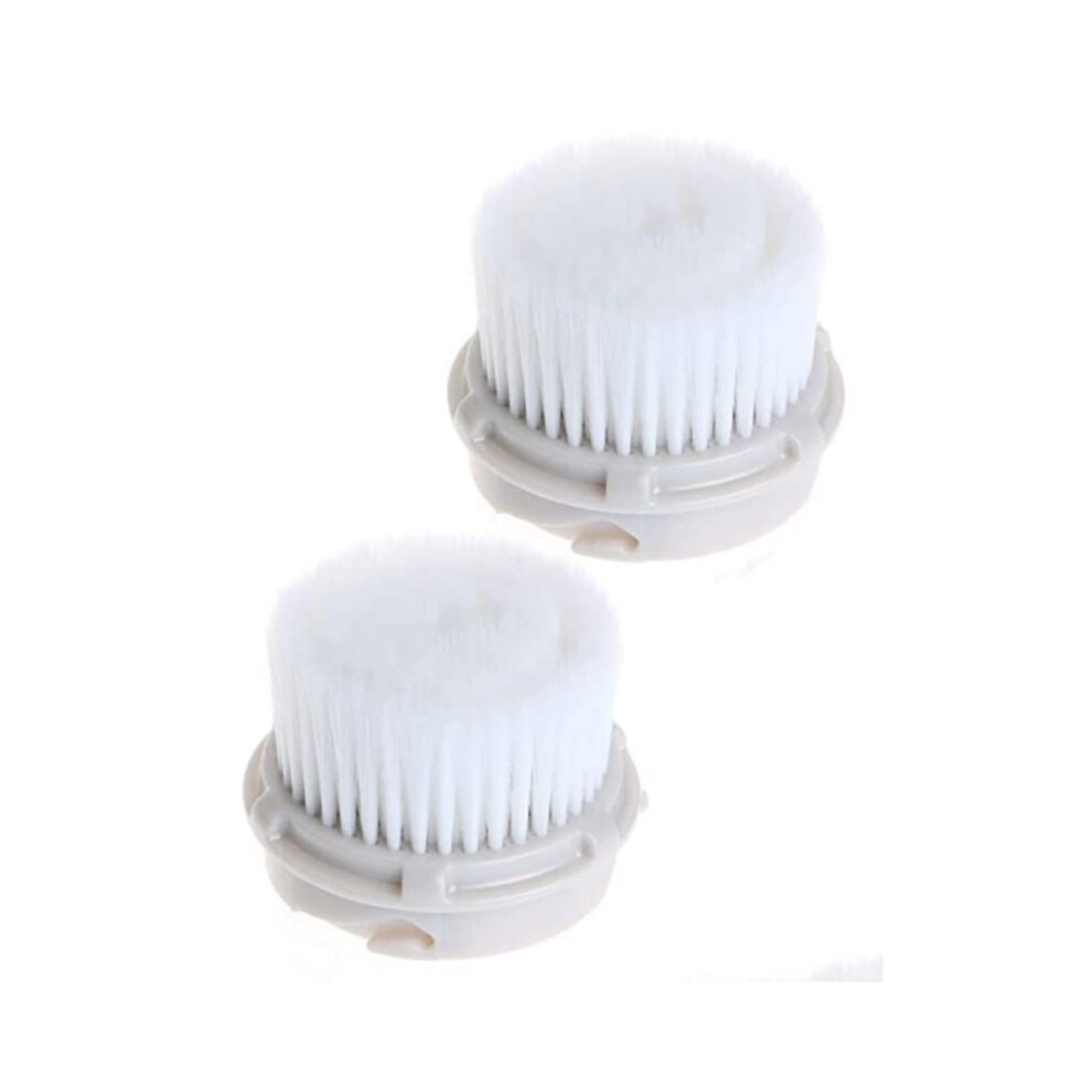 Luxe Cashmere Facial Cleansing Brush Head Replacement for Mia 1, Mia 2, Mia Fit, Alpha Fit, Smart Profile Uplift (2 Count)