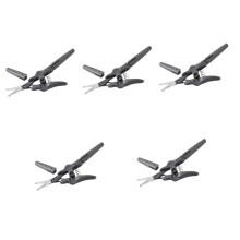 Small Scissors Set of 5 for Beauty Grooming, Beard Trimming, Eyebrow Shaping, Precision Stainless Steel Tools