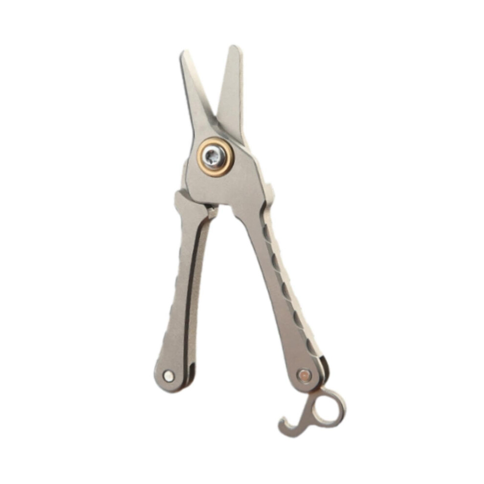 Eyebrow Nose Hair Scissors Waterproof Facial Hair Trimming Tool for Makeup Beauty Simple Multipurpose Design