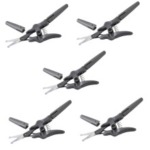 5pcs Facial Hair Scissors Set for Women Eyebrow Trimmers Nose Hair Scissors Stainless Steel Precision Grooming Tools