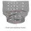 Washable Adult Pocket Nappy Cover Adjustable 5