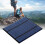 2.5W 5V DIY Portable Solar Power Panel Charger 10