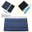 2.5W 5V DIY Portable Solar Power Panel Charger 15