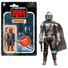 STAR WARS Retro Collection Mandalorian, Boba Fett 3.75 tum Samlar Actionfigur