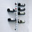 Stainless Steel Wine Rack Wall Mounted Kitchen 3