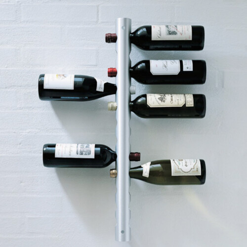 Stainless Steel Wine Rack Wall Mounted Kitchen 1