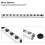 Stainless Steel Wine Rack Wall Mounted Kitchen 8
