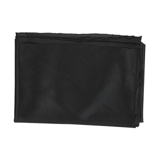 Breathable Waterproof Polyester Speaker Grill Cloth 140x91cm Black 1