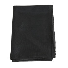 Breathable Waterproof Polyester Speaker Grill Cloth 140x91cm Black