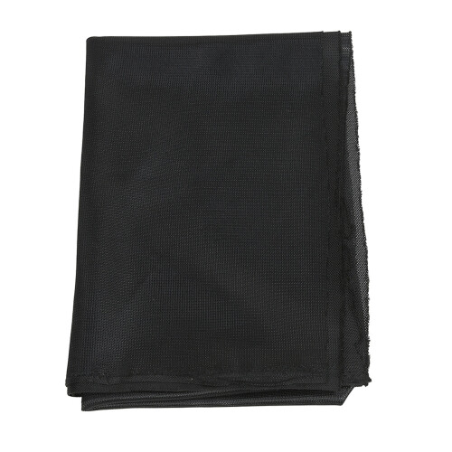 Breathable Waterproof Polyester Speaker Grill Cloth 140x91cm Black