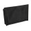 Breathable Waterproof Polyester Speaker Grill Cloth 140x91cm Black 16