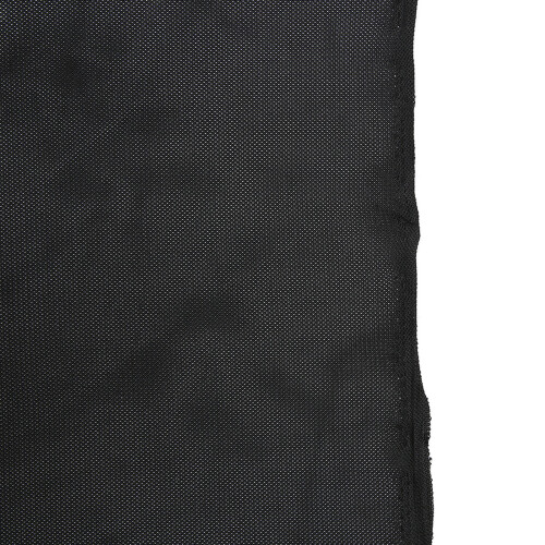 Breathable Waterproof Polyester Speaker Grill Cloth 140x91cm Black 2