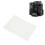 Waterproof Breathable Polyester Speaker Grill Mesh Cloth Dustproof White 15