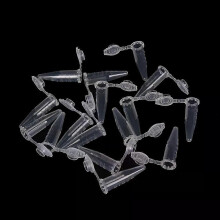 50 of 100 stuks 0,5 ml micro-plastic reageerbuiscentrifugeflesje met klikdop voor laboratoriummonsters