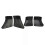 4Pcs Dach Rack Abdeckung Kappe Schiene Ende Shell Für Tesla Modell 3 Auto Außen Zubehör 1