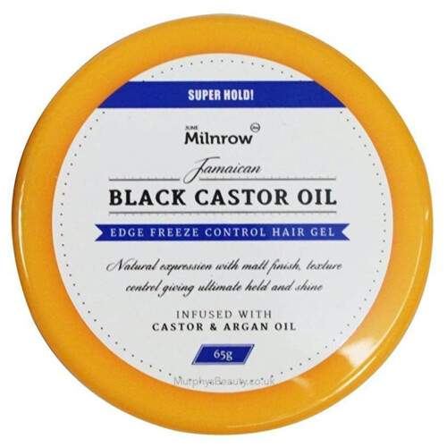 June Milnrow Jamaican Black Castor Oil Edge Control Super Hold 200g
