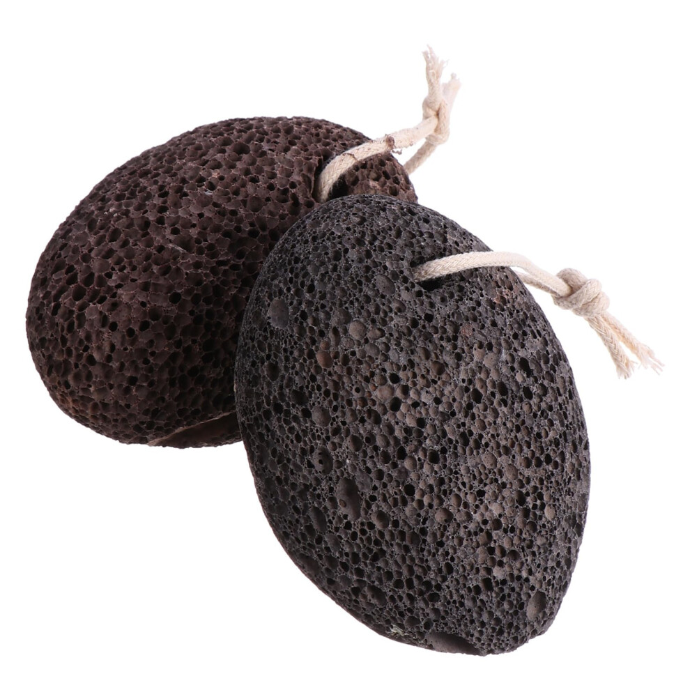 Pumice Stone Pedicure Remover Natural Foot Scraper for Exfoliating Dead Skin and Calluses, Durable Foot File