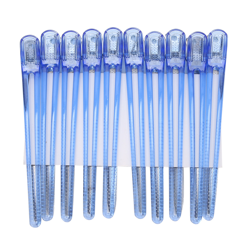 Unisex 10Pcs Duckbilled Clip Hair Partition Hairdressing