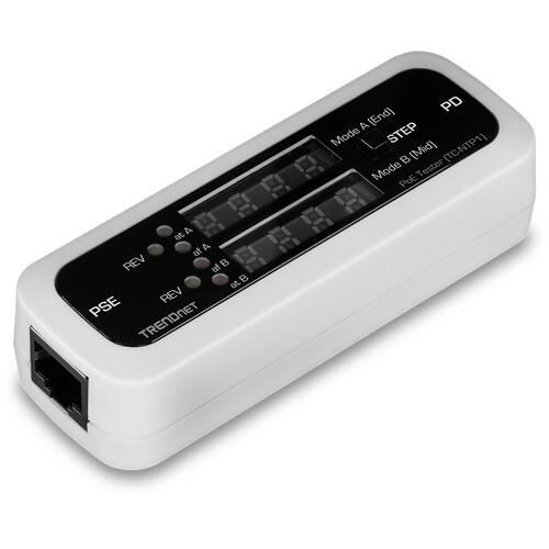 Tester POE en línea - TRENDNET TC-NTP1 - Negro - Cableado - Digital 1